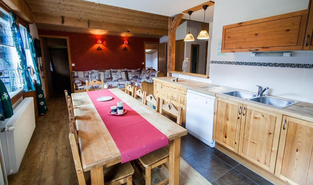 Giffre Et Clesson Aparthotel Samoëns Exterior foto